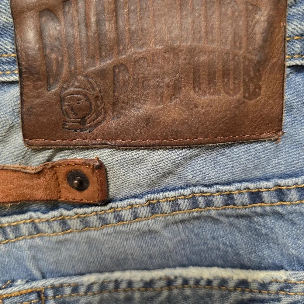 Men's Billionaire Boys Club Heart Mind Distressed Back Leather Buckle Rare Sz32 - Picture 10 of 17